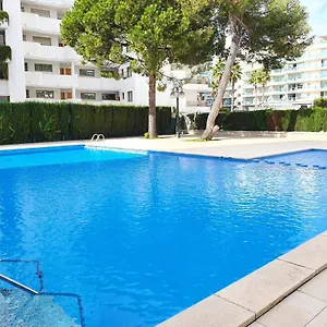 Salou,carrer De París, Playa Centro. Piscina. Apartamento